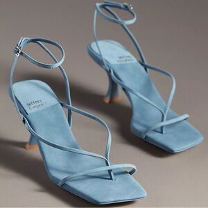 Jeffrey Campbell Fluxx Kitten Heels, Light Blue, Size 8